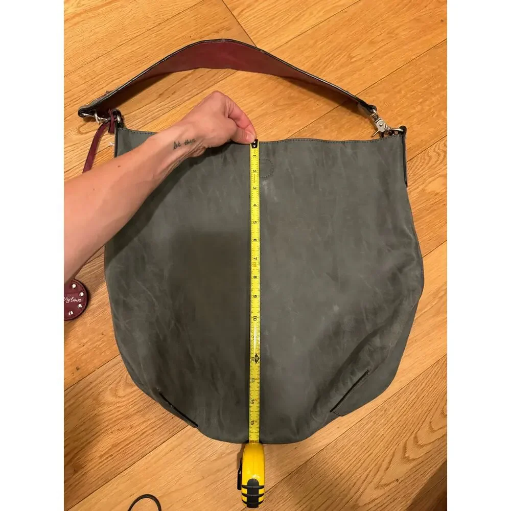 Sydney Love Reversible Bucket Vegan Leather Hobo Bag, like new
